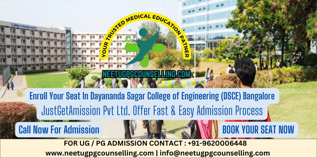 Direct Admission In Dayananda Sagar College of Engineering (DSCE) Bangalore